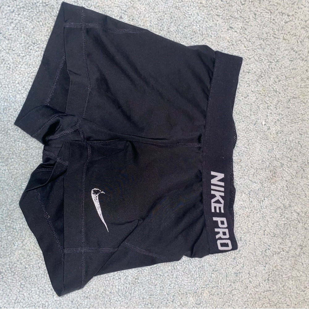 Nike Black Athletic Shorts Performance Fit